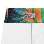 Shibor Floral Print High Waist Leggings - Qu!rk Boutique