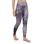 Sanskrit Galaxy High Waist Leggings - Qu!rk Boutique