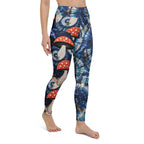 Shibori Mushroom High Waist Leggings - Qu!rk Boutique