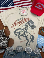 America Since 1776 Graphic Tee - Qu!rk Boutique