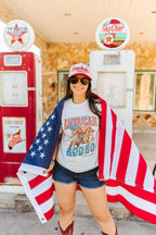 American Rodeo 4th July Graphic Tee - Qu!rk Boutique