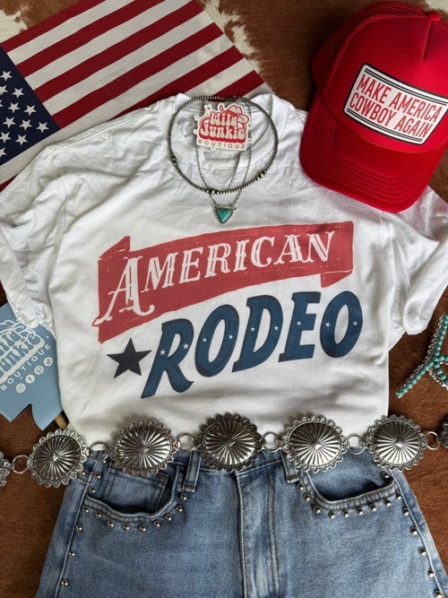 American Rodeo Classic Graphic Tee - Qu!rk Boutique