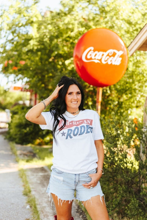 American Rodeo Classic Graphic Tee - Qu!rk Boutique