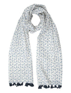 Anchor Blue Scarf - Qu!rk Boutique