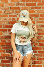 Aztec Rodeo Patch Trucker Hat - Qu!rk Boutique