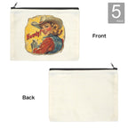 Howdy Cosmetic Bag Pack of 5 Made in America - Qu!rk Boutique