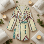 Taos Aztec Women's Bath Robe - Qu!rk Boutique