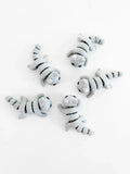 Gray baby cat fidget toys on white background, quirky gifts at Qu!rk Boutique