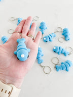 Baby Narwhal Keychain - Qu!rk Boutique