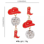 Queen of the Crowd- Cowgirl Earrings - Qu!rk Boutique