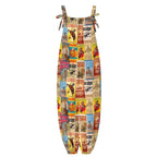 Baha Ranch Vintage Rodeo Poster Overalls Jumpsuit - Qu!rk Boutique