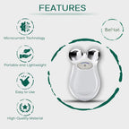 Microcurrent Facial Toning Massager - Qu!rk Boutique