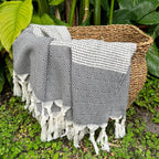 Diamond Stripe Turkish Throw - Qu!rk Boutique