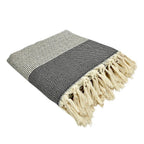 Diamond Stripe Turkish Throw - Qu!rk Boutique