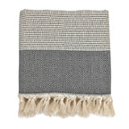 Diamond Stripe Turkish Throw - Qu!rk Boutique