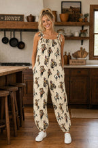 Vintage Cowgirl Relaxed Fit Overalls Jumpsuit - Qu!rk Boutique