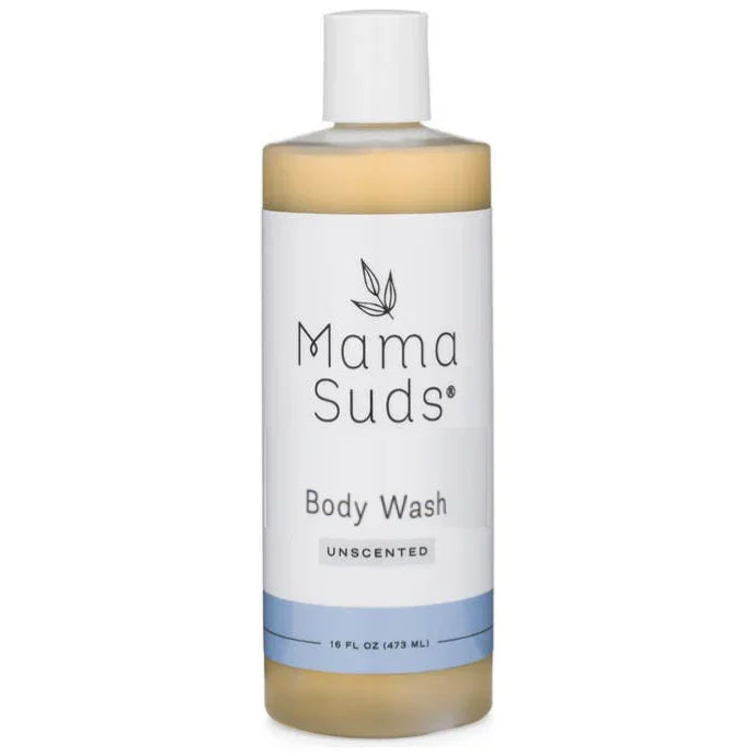 Mama Suds unscented body wash 16 oz bottle from Qu!rk Boutique, eco-friendly skincare