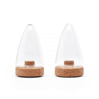 BOEIEN by PUIK - salt and pepper shaker, constructed from glass and cork - set of 2 - Qu!rk Boutique