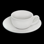 White 3 Oz | 100 Ml Coffee Cup & Saucer - Qu!rk Boutique