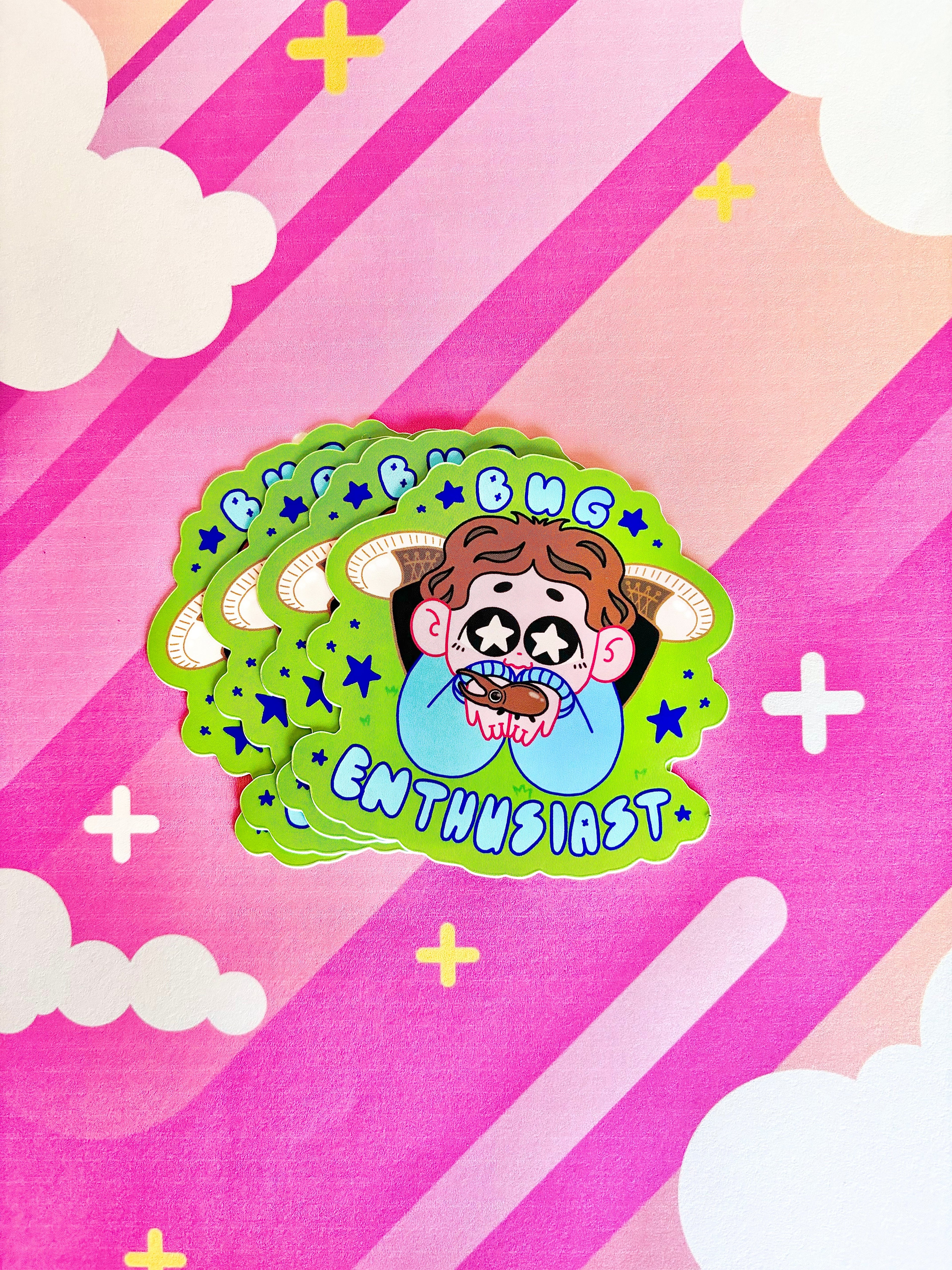 Bug Enthusiast Sticker