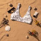 Yeehaw Bullhead Cactus Bikini Top - Qu!rk Boutique