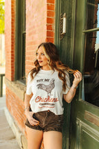 Buy Me Chickens Graphic Tee - Qu!rk Boutique