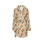Longhorn Cactus Women's Western Bath Robe - Qu!rk Boutique
