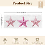 Baha Ranch Pink Cowgirl Stars Body Pillow Cover Made in America - Qu!rk Boutique