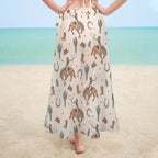 Baha Ranch Rodeo Cowboy Beach Coverup Skirt - Qu!rk Boutique