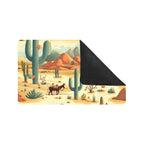 Desert Oasis Floor Mat 30" x 18" Made in America - Qu!rk Boutique