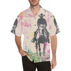 Baha Ranch Retro Pop Western Trail Ride Men's Camp Shirt - Qu!rk Boutique