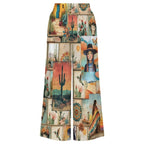 Baha Ranch Pictures of the Southwest High Waisted Wide Leg Pants - Qu!rk Boutique