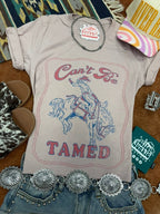 Can't Be Tamed Western Graphic Tee - Qu!rk Boutique