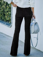 Corduroy Flare Pants - Qu!rk Boutique