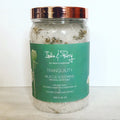 India & Purry Tranquility muscle soothing mineral bath salt with chamomile petals in clear jar