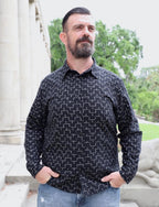 Cirrus Men's Button Down Shirt - Qu!rk Boutique