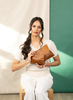 Woven Large/Small Pouch - Qu!rk Boutique