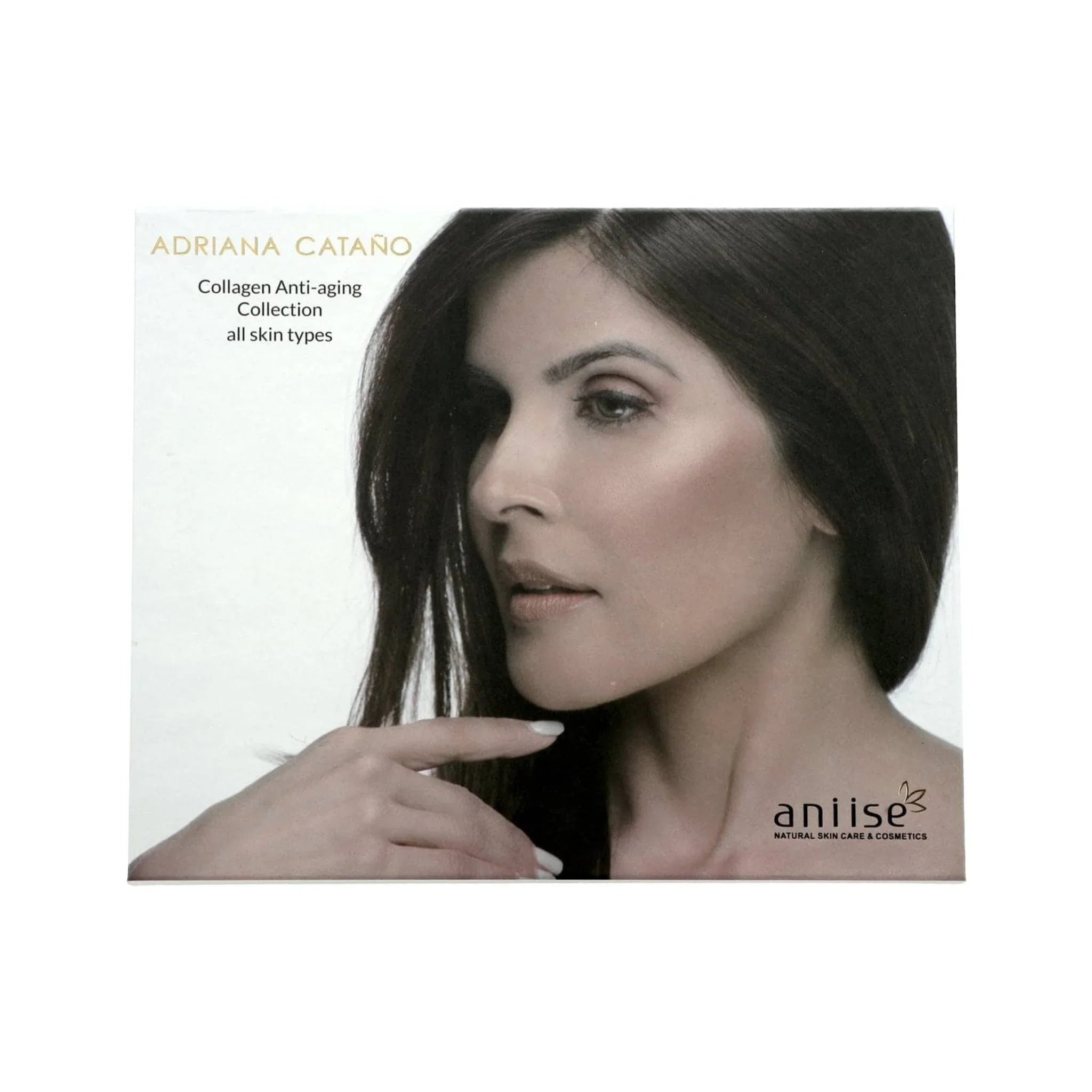 Collagen Anti-Aging Set by Adriana Catano packaging, Anise Natural Skin Care at Qu!rk Boutique