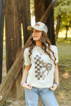 Cowboy Rider Graphic Tee - Qu!rk Boutique