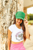 Cowboy Tears Babydoll Graphic Tee - Qu!rk Boutique