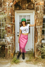 Cowboy Tears Babydoll Graphic Tee - Qu!rk Boutique