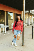 Cowgirl Rider Graphic Sweatshirt - Qu!rk Boutique