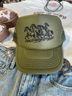 Cowgirl Rider Trucker Hat - Qu!rk Boutique
