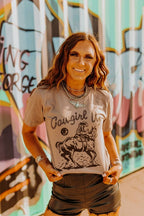 Cowgirl Up Graphic Tee - Qu!rk Boutique