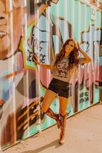 Cowgirl Up Graphic Tee - Qu!rk Boutique