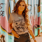 Cowgirl Up Graphic Tee - Qu!rk Boutique