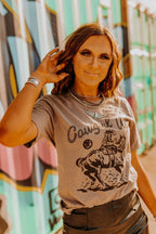 Cowgirl Up Graphic Tee - Qu!rk Boutique