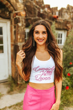 Cowgirls Make Better Lovers Cropped Tank Top - Qu!rk Boutique