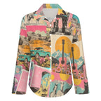Baha Ranch Dreamgirl Retro Pop Western Vintage Button Up Shirt - Qu!rk Boutique