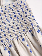 Sardine Print Spaghetti Strap Midi Dress - Qu!rk Boutique